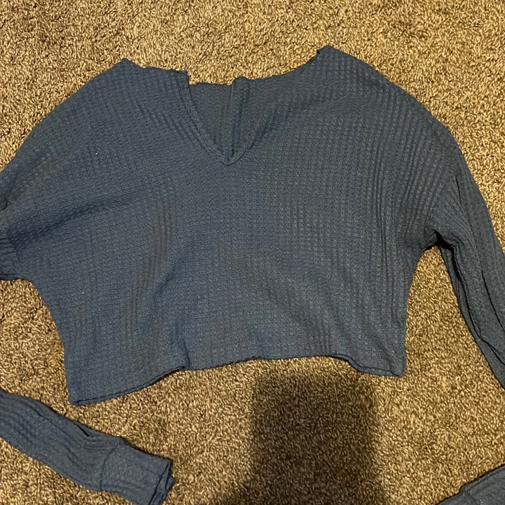 cropped sweater